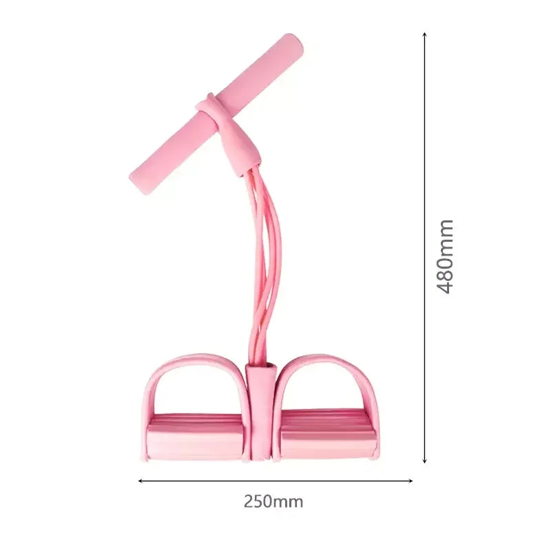 Tube Pedal Resistance Band