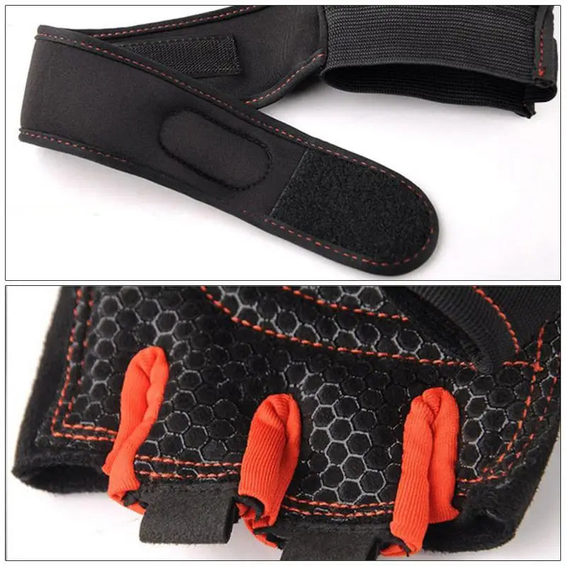 Half Finger Non-Slip Gym Training Gloves