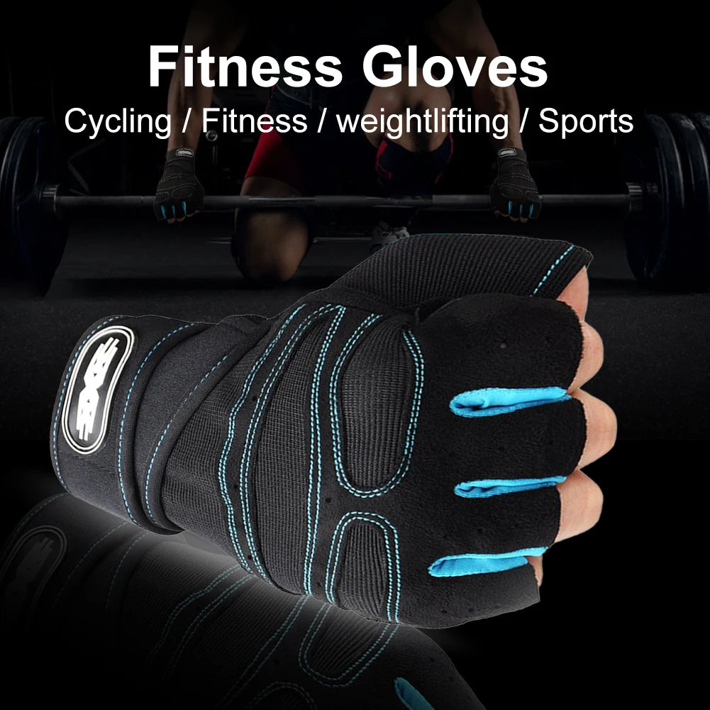 Half Finger Non-Slip Gym Training Gloves